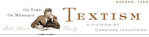 Textism logo